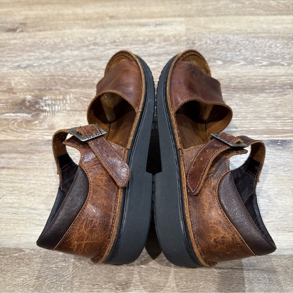 NOAT Sandals Size US/11 EU/41 Women\'s Dark Brown Leather Israel main image 4